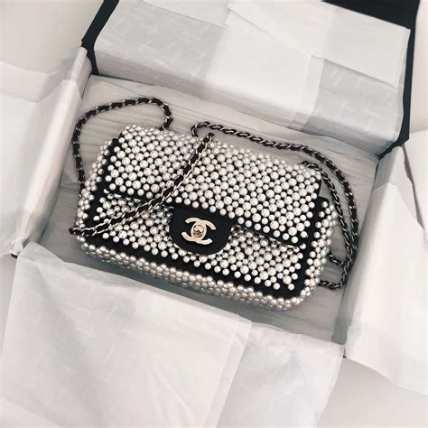 chanel bags pearl|chanel pearl bag price.